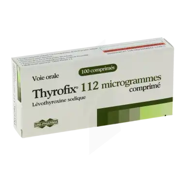 Thyrofix 112 Microgrammes, Comprimé à CHASSE SUR RHÔNE