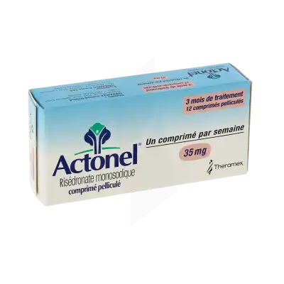 Actonel 35 Mg, Comprimé Pelliculé à Ris-Orangis