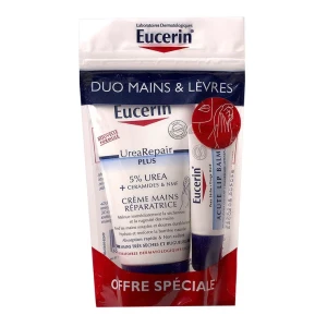 Eucerin Urée Mains 5% Crème T/75ml + Baume Lèvres