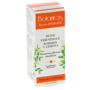 Botanicus Huile Essentielle Romarin Fl/15ml