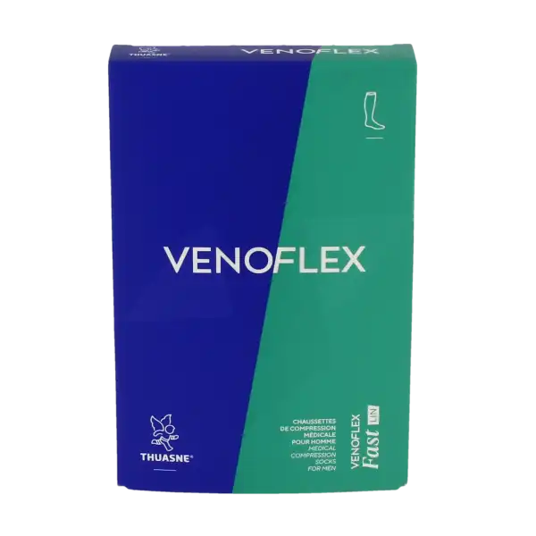 Venoflex Fast 2 Chaussette Lin Homme Greige T3n