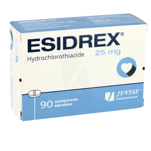 Esidrex 25 Mg, Comprimé Sécable