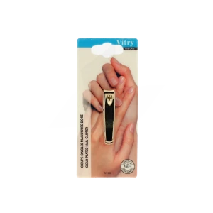 Vitry Coupe-ongles De Poche Sans Chainette Doré