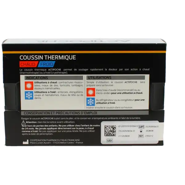 Actipoche Coussin Therm 20x30 Cm