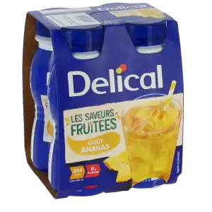Delical Fruitee Nutrim Sav Ananas 4 Bouteilles De 200 Ml à ALBI