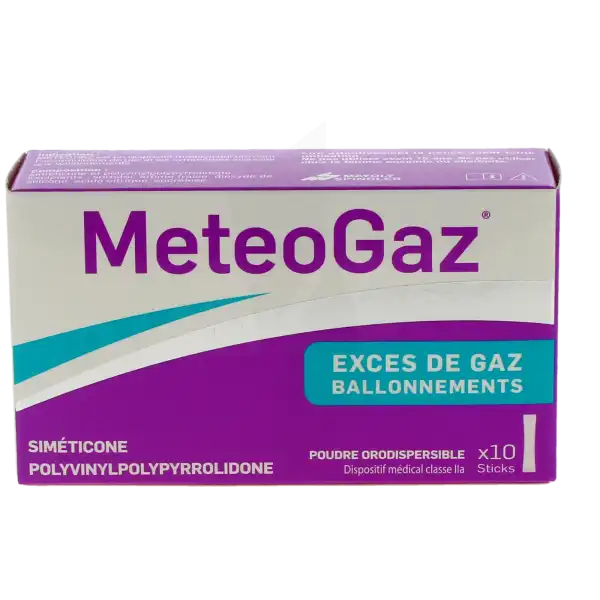 Meteogaz Poudre Orodispersible 10 Sticks