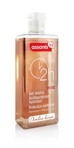 Assanis 2.0 Gel Antibactérien Mains Ambre Boisée 60ml