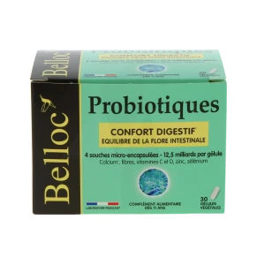 Belloc Probiotiques Gélules Boîte De 30