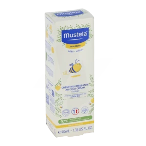 Mustela Bebe Enfant Crème Nourrissante Cire D'abeille T/40ml