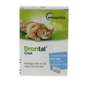 Drontal Chat, Comprimé Enrobé