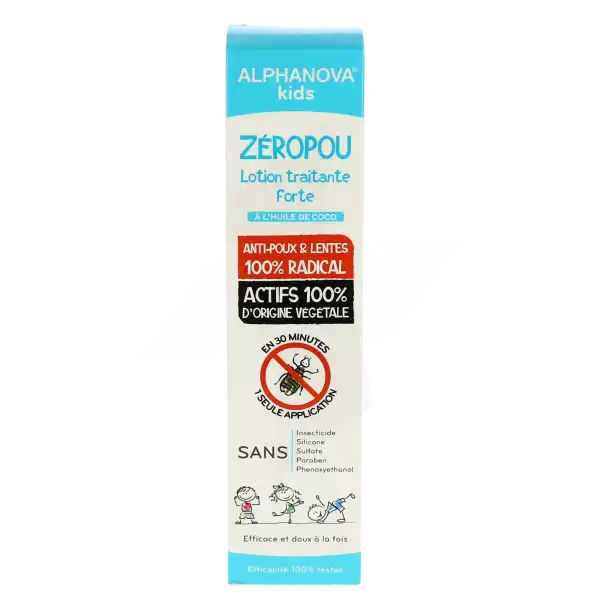 Alphanova Kids Bio Zéropou Lotion Traitante Coco Fl/100ml