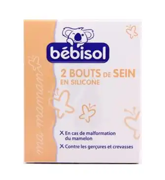 Bébisol Bouts De Sein En Silicone Extra-fins / Boite De 2 à GRENOBLE