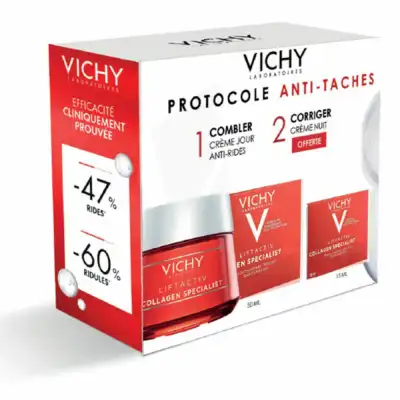 Vichy Liftactiv Collagen Specialist Crème De Jour Pot/50ml+mini Collagen Nuit à Caen