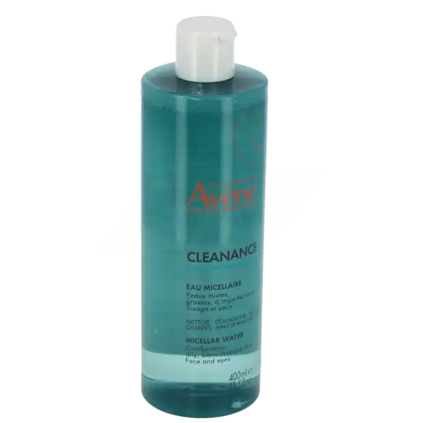 Avène Eau Thermale Cleanance Eau Micellaire Yeux Et Visage Fl/400ml
