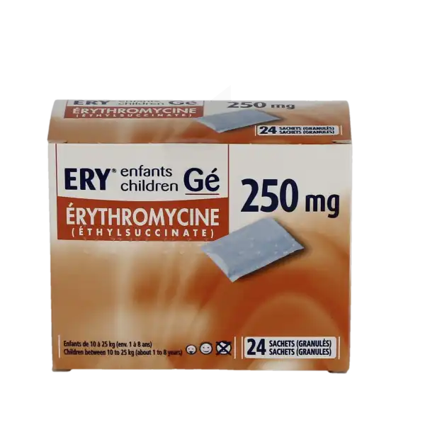 Ery Enfants 250 Mg, Granulés En Sachet