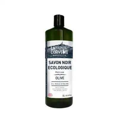 Acheter La Corvette Marseille Savon Noir Liquide Ecocert à l'Huile d'Olive 1L à LORMONT