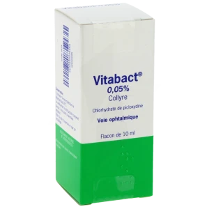 Vitabact 0,05 Pour Cent, Collyre