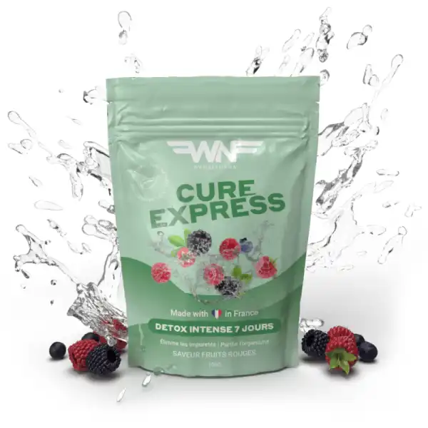 Wandernana Cure Express Détox Intense 7 Jours Fruits Rouges Sachet/100g