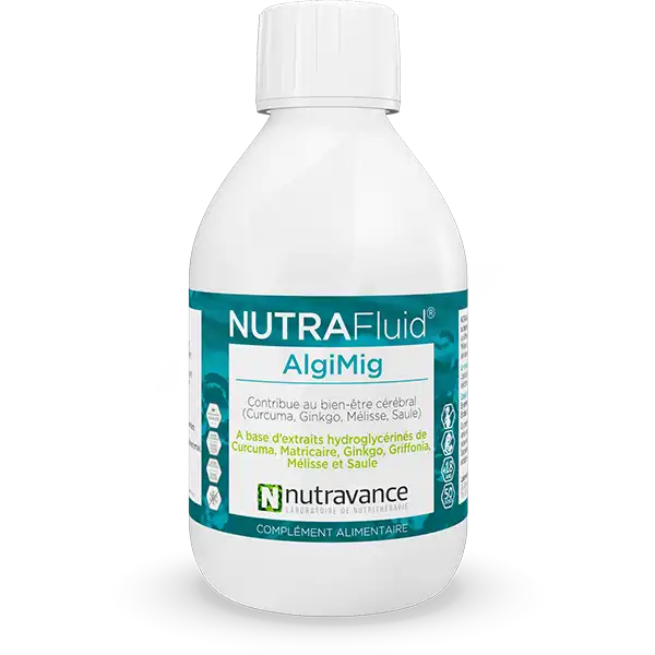 Nutravance Nutrafluid Algimig Solution Buvable Fl/250ml