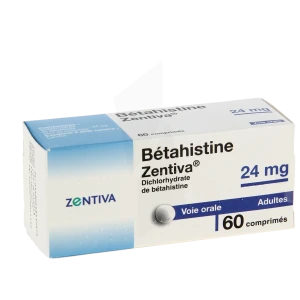 Betahistine Zentiva 24 Mg, Comprimé
