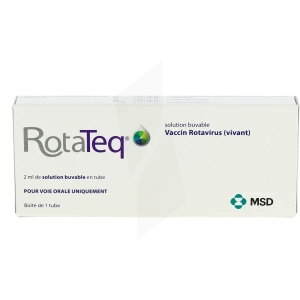 Rotateq, Solution Buvable. Vaccin Rotavirus (vivant, Oral)