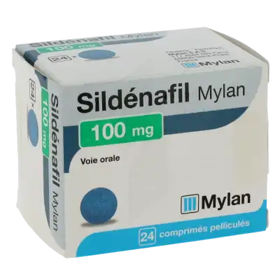 Sildenafil Viatris 100 Mg, Comprimé Pelliculé à CHAMPAGNOLE