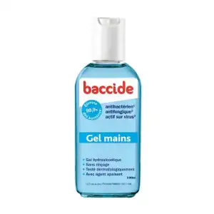Baccide Gel Mains Désinfectant Sans Rinçage Fl/100ml à MANDUEL
