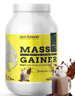 Eric Fav Mass Gainer Chocolat 3kg à MARIGNANE