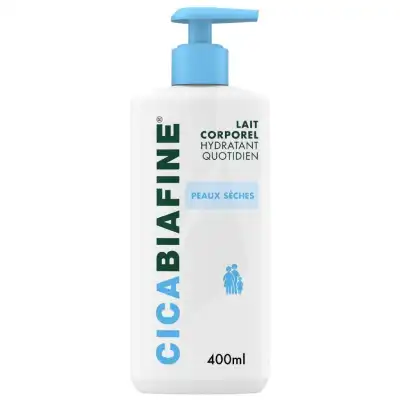 Cicabiafine Lait Hydratant Corporel Quotidien Fl Pompe/400ml à JACOU