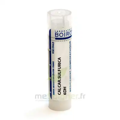 BOIRON CALCAREA SULFURICA 6DH Granules Tube de 4g