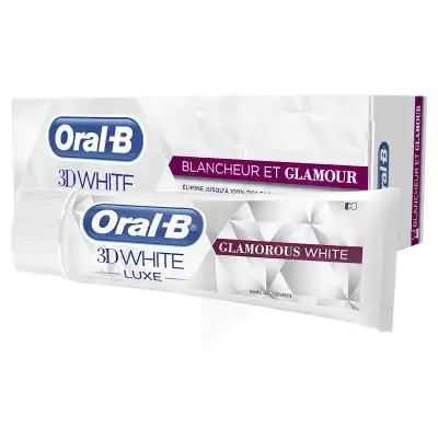 Oral B Dentifrice  D White Blancheur Et Glamour à Paris
