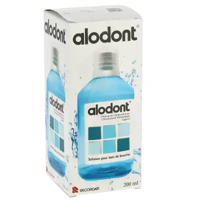 Alodont Solution Bain De Bouche Fl/200ml +gobelet à CUERS