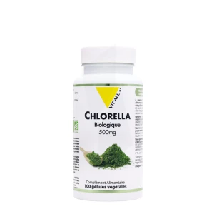 Vitall+ Chlorella 500mg Bio Gélules Végétales B/60