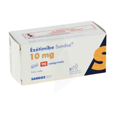 Ezetimibe Sandoz 10 Mg, Comprimé à Nice