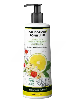 Laboratoire Altho Gel Douche Tonifiant Bio Sans Sulfates 500ml