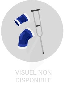 Orliman Mouv'n Fit Coudière Bleu/blanc/rouge Taille 1