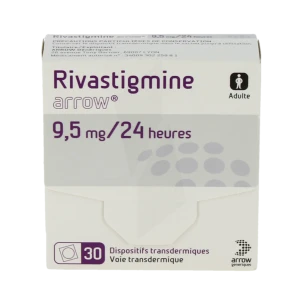 Rivastigmine Arrow 9,5 Mg/24 Heures, Dispositif Transdermique