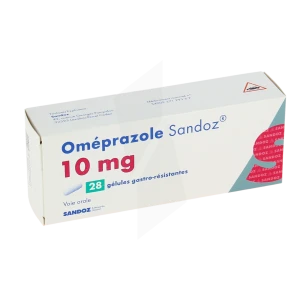 Omeprazole Sandoz 10 Mg, Gélule Gastro-résistante