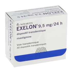 Exelon 9,5 Mg/24 H, Dispositif Transdermique