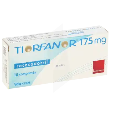 TIORFANOR 175 mg, comprimé pelliculé