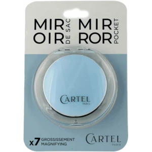 Vitry Miroir De Sac Rond X7 Bleu 9cm