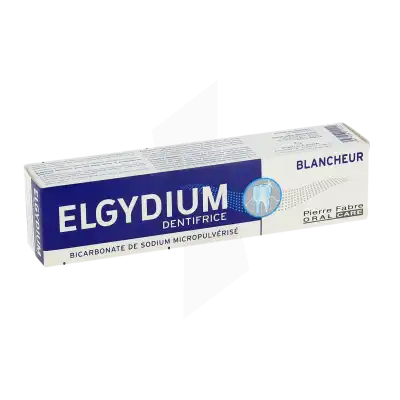 Elgydium Dentifrice Blancheur Tube 75ml à Paris