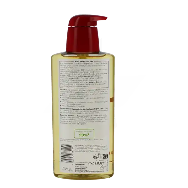 Eucerin Peau Sensible Ph5 Huile De Douche Fl Pompe/400ml