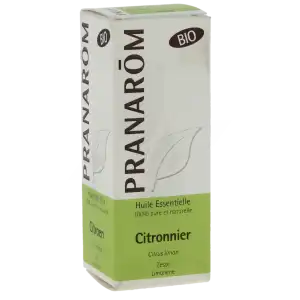 Huile Essentielle Citronnier Bio Pranarom 10ml à Lunéville