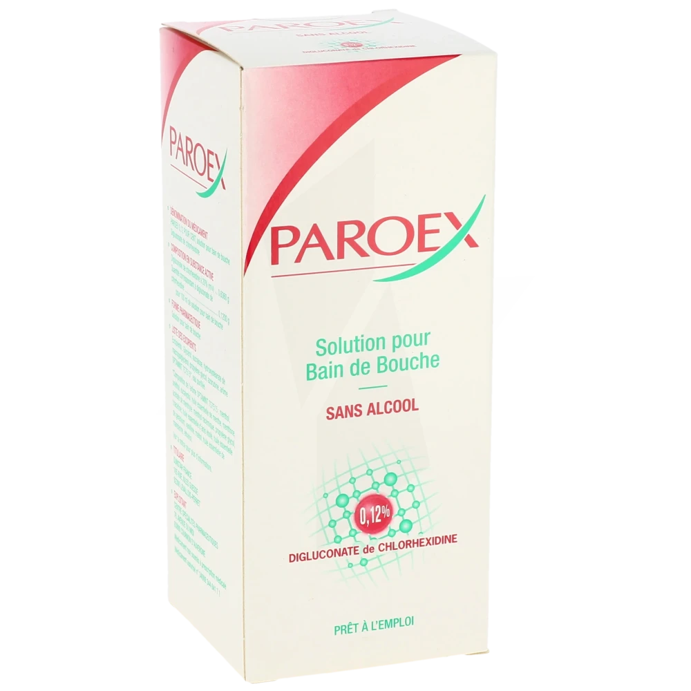 Paroex 0,12 % S Bain Bouche Fl/300ml