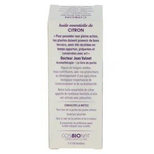 Docteur Valnet Huile Essentielle Bio, Citron 10ml