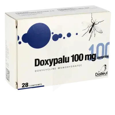 Doxypalu 100 Mg, Comprimé à Angers