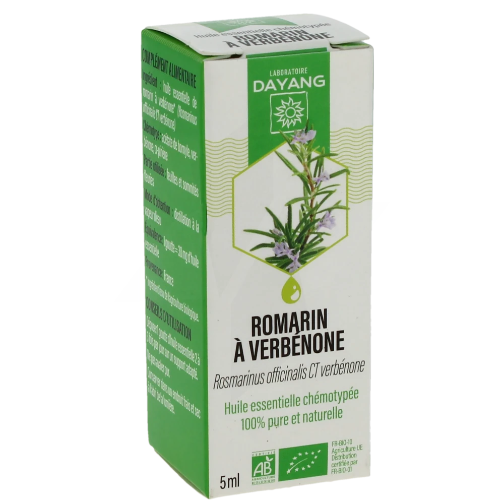 Dayang Huile Essentielle Romarin à Verbénone Bio 5ml