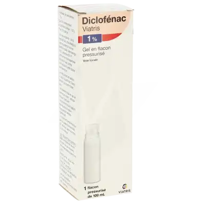 Diclofenac Viatris 1 %, Gel En Flacon Pressurisé à Libourne