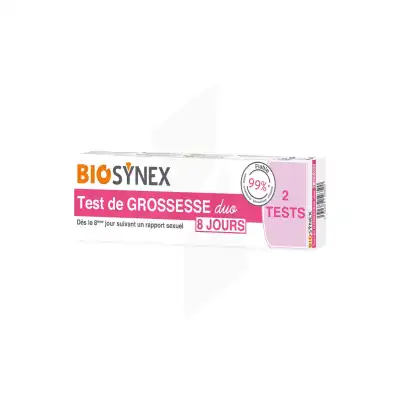 Biosynex Exacto Test De Grossesse Précoce B/2 à SARROLA-CARCOPINO